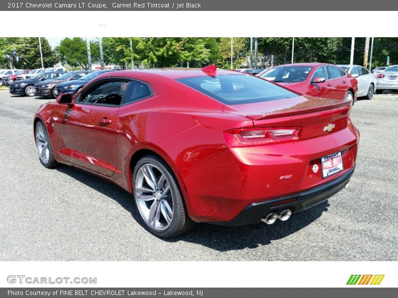 Garnet Red Tintcoat / Jet Black 2017 Chevrolet Camaro LT Coupe