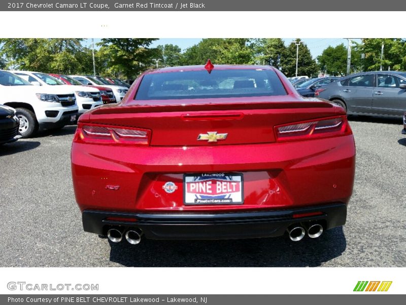 Garnet Red Tintcoat / Jet Black 2017 Chevrolet Camaro LT Coupe