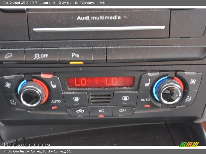 Ice Silver Metallic / Cardamom Beige 2012 Audi Q5 2.0 TFSI quattro