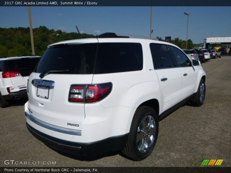 Summit White / Ebony 2017 GMC Acadia Limited AWD