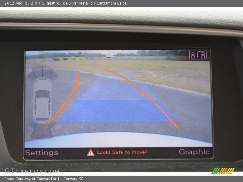Ice Silver Metallic / Cardamom Beige 2012 Audi Q5 2.0 TFSI quattro