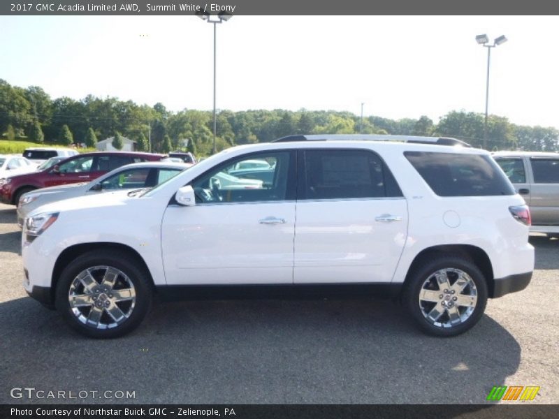 Summit White / Ebony 2017 GMC Acadia Limited AWD