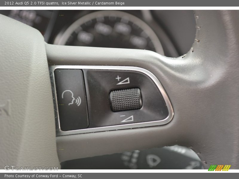 Ice Silver Metallic / Cardamom Beige 2012 Audi Q5 2.0 TFSI quattro