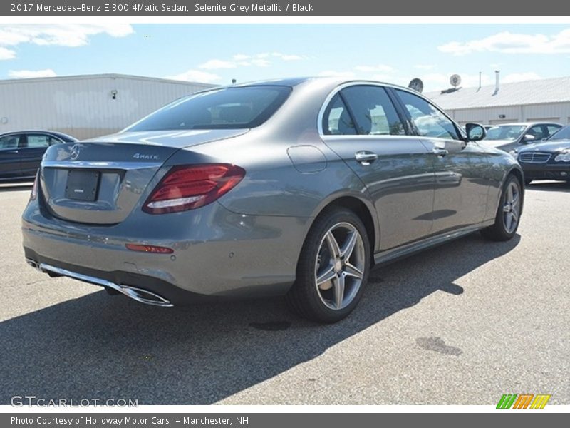 Selenite Grey Metallic / Black 2017 Mercedes-Benz E 300 4Matic Sedan