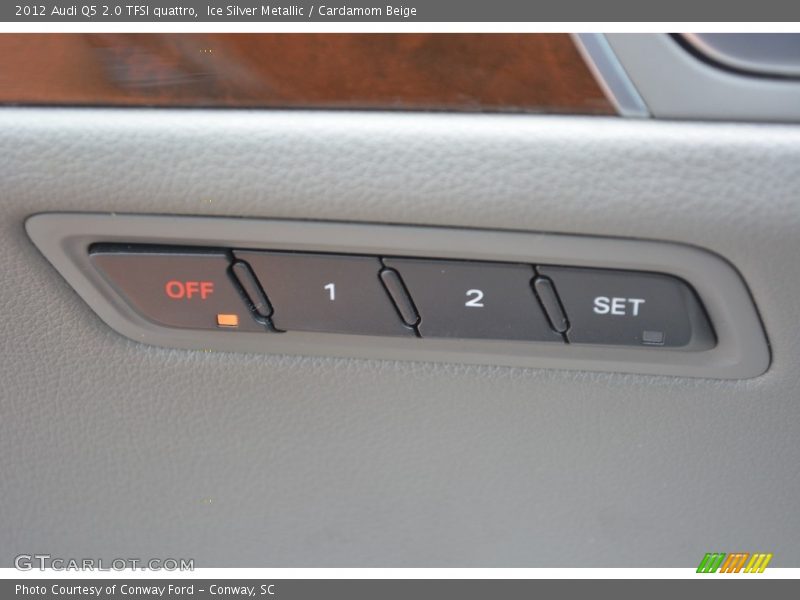 Ice Silver Metallic / Cardamom Beige 2012 Audi Q5 2.0 TFSI quattro