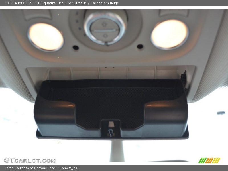 Ice Silver Metallic / Cardamom Beige 2012 Audi Q5 2.0 TFSI quattro