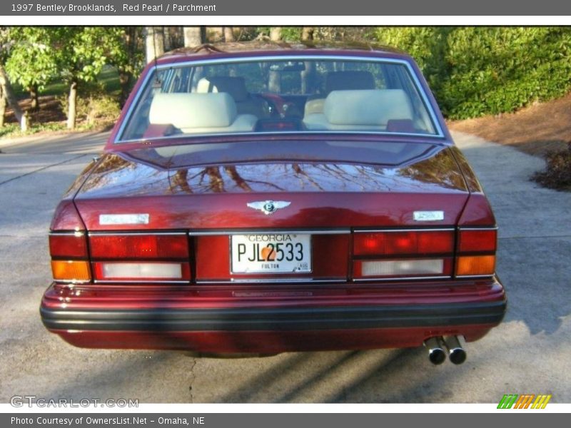 Red Pearl / Parchment 1997 Bentley Brooklands