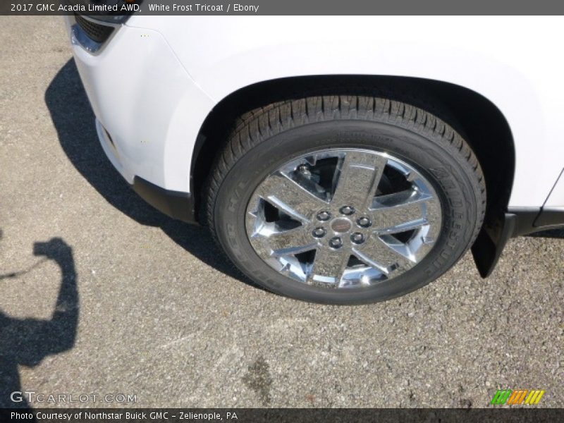 White Frost Tricoat / Ebony 2017 GMC Acadia Limited AWD