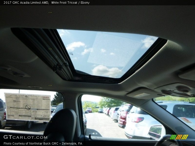 White Frost Tricoat / Ebony 2017 GMC Acadia Limited AWD