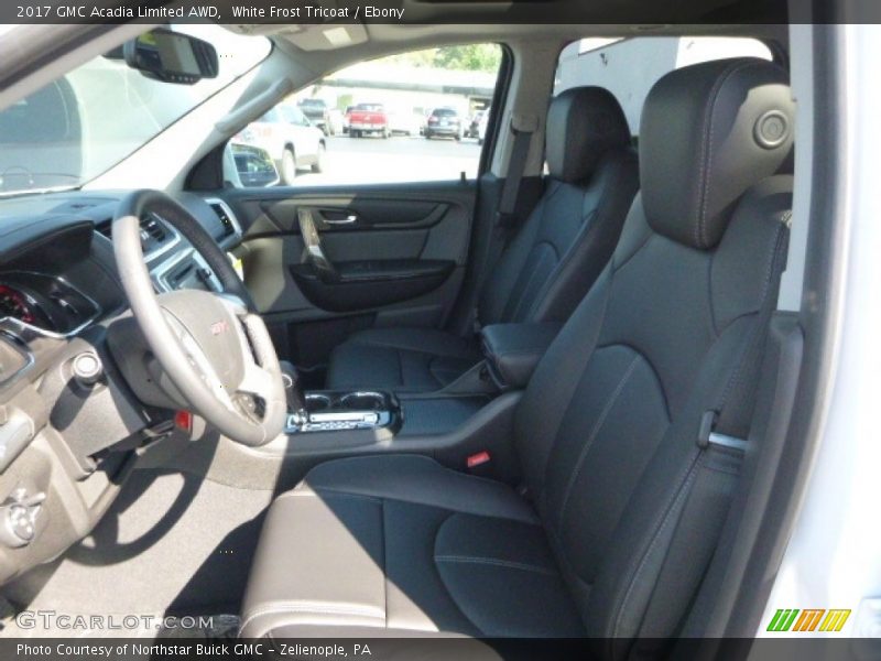 White Frost Tricoat / Ebony 2017 GMC Acadia Limited AWD