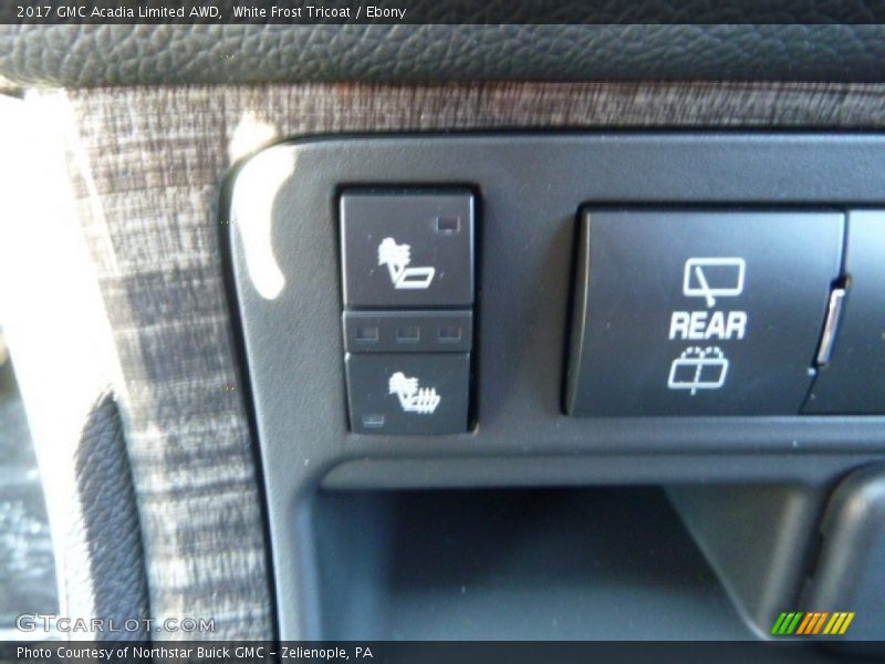 White Frost Tricoat / Ebony 2017 GMC Acadia Limited AWD