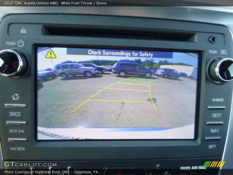 White Frost Tricoat / Ebony 2017 GMC Acadia Limited AWD