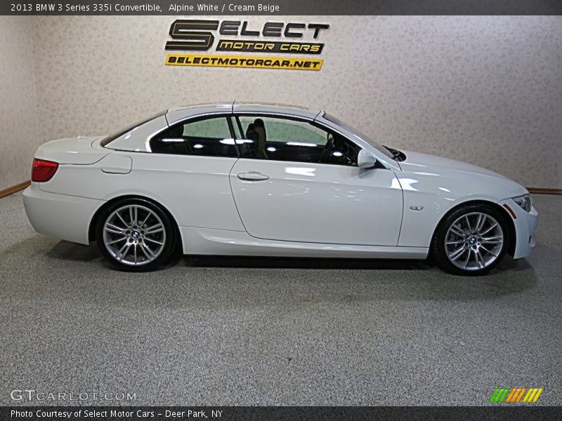 Alpine White / Cream Beige 2013 BMW 3 Series 335i Convertible