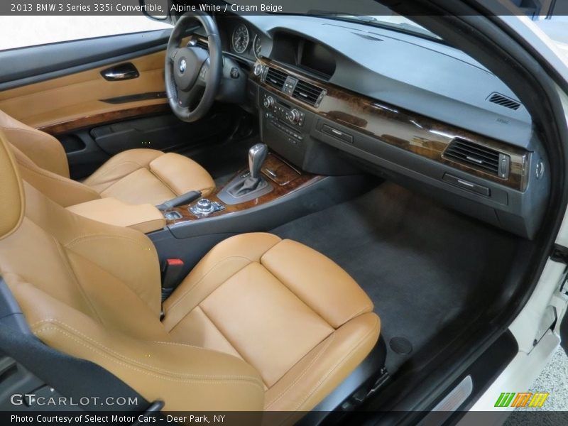 Alpine White / Cream Beige 2013 BMW 3 Series 335i Convertible