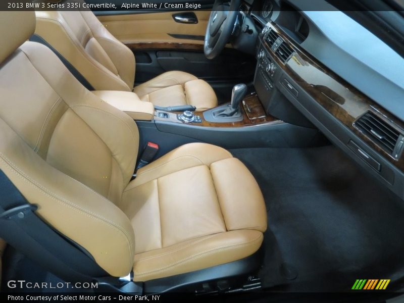 Alpine White / Cream Beige 2013 BMW 3 Series 335i Convertible