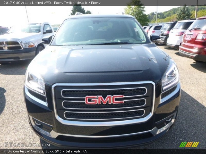 Ebony Twilight Metallic / Ebony 2017 GMC Acadia Limited AWD