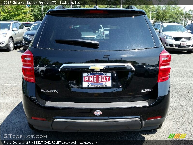 Black / Jet Black 2017 Chevrolet Equinox Premier AWD