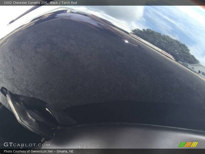Black / Torch Red 2002 Chevrolet Corvette Z06