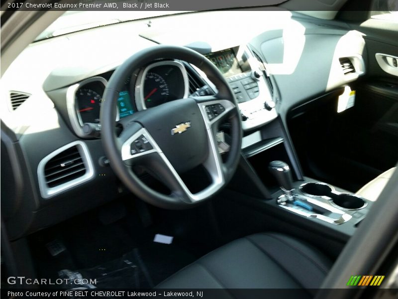 Black / Jet Black 2017 Chevrolet Equinox Premier AWD