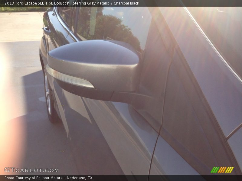 Sterling Gray Metallic / Charcoal Black 2013 Ford Escape SEL 1.6L EcoBoost