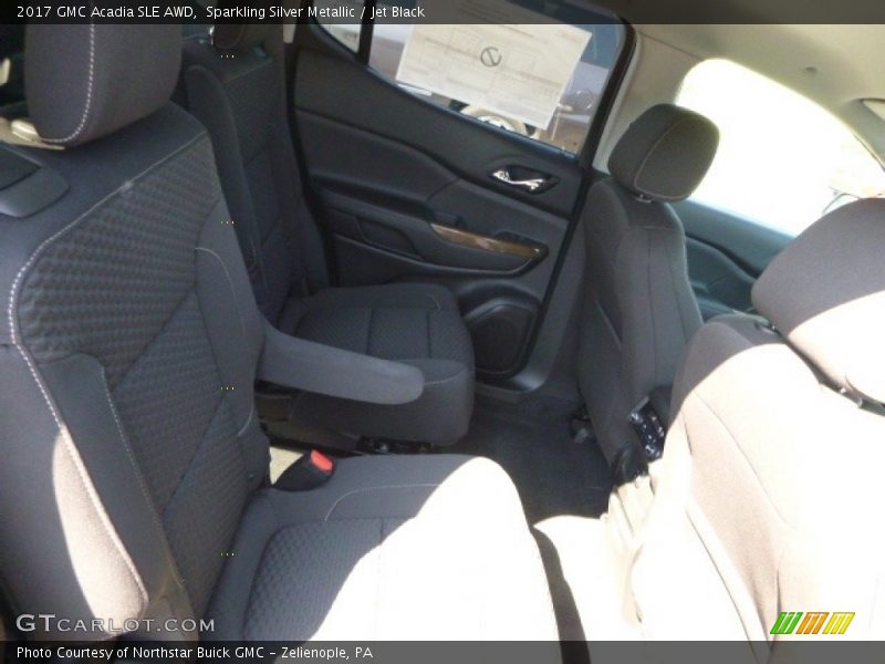Sparkling Silver Metallic / Jet Black 2017 GMC Acadia SLE AWD