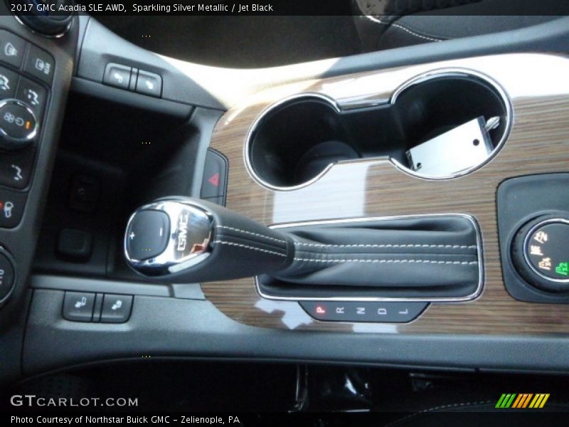 Sparkling Silver Metallic / Jet Black 2017 GMC Acadia SLE AWD