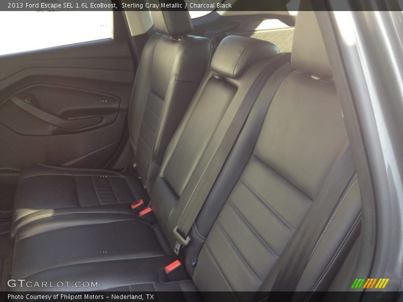 Sterling Gray Metallic / Charcoal Black 2013 Ford Escape SEL 1.6L EcoBoost