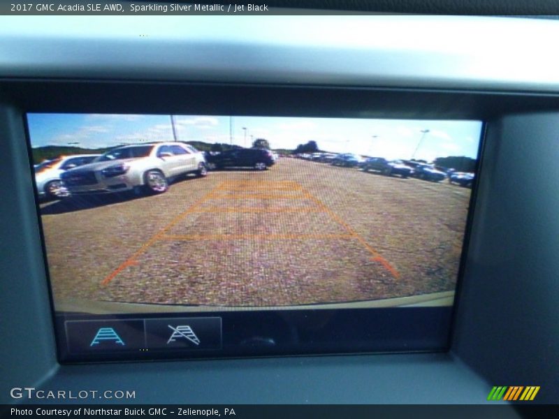 Sparkling Silver Metallic / Jet Black 2017 GMC Acadia SLE AWD