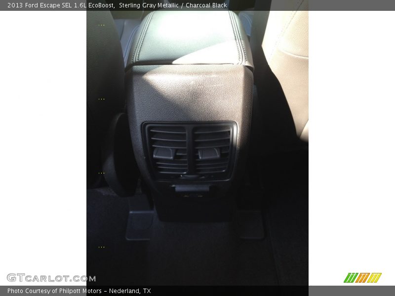 Sterling Gray Metallic / Charcoal Black 2013 Ford Escape SEL 1.6L EcoBoost