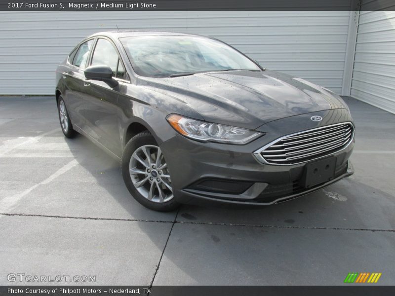 Magnetic / Medium Light Stone 2017 Ford Fusion S