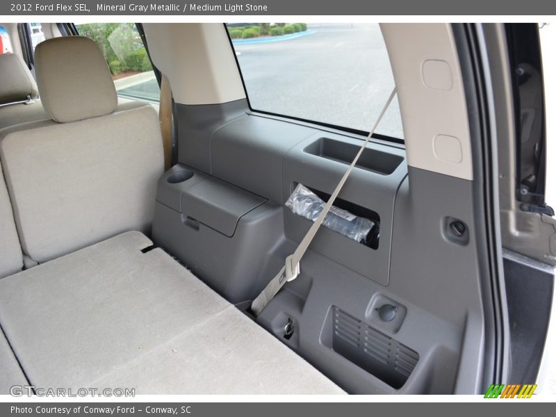 Mineral Gray Metallic / Medium Light Stone 2012 Ford Flex SEL