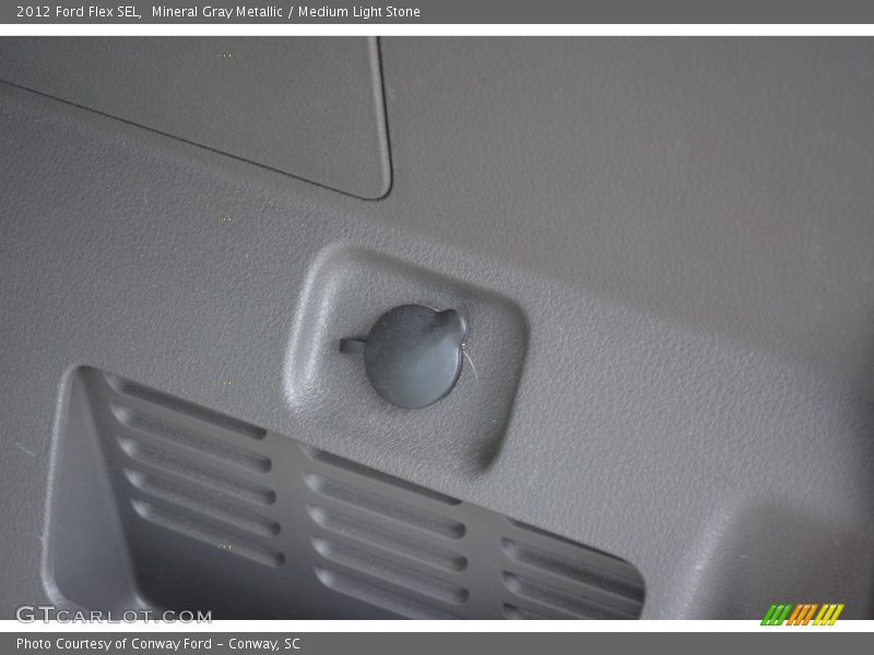 Mineral Gray Metallic / Medium Light Stone 2012 Ford Flex SEL