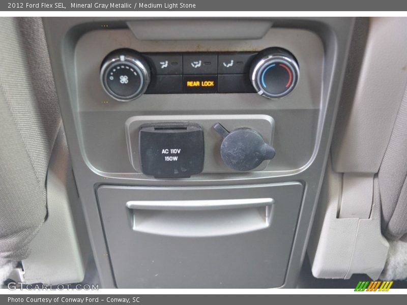 Mineral Gray Metallic / Medium Light Stone 2012 Ford Flex SEL