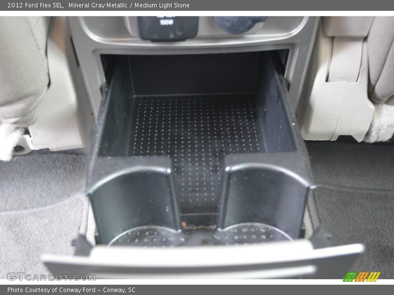 Mineral Gray Metallic / Medium Light Stone 2012 Ford Flex SEL