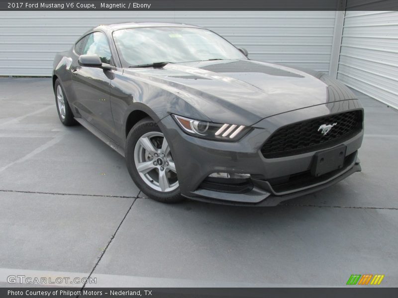 Magnetic / Ebony 2017 Ford Mustang V6 Coupe
