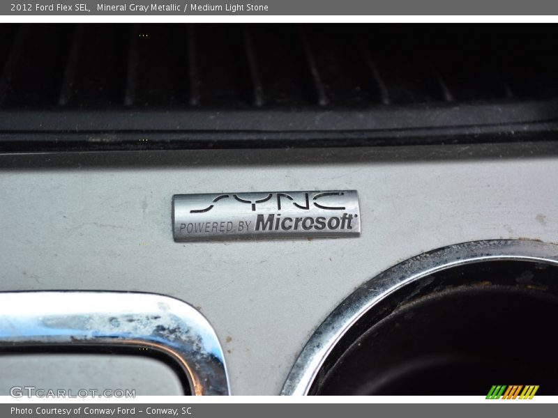 Mineral Gray Metallic / Medium Light Stone 2012 Ford Flex SEL