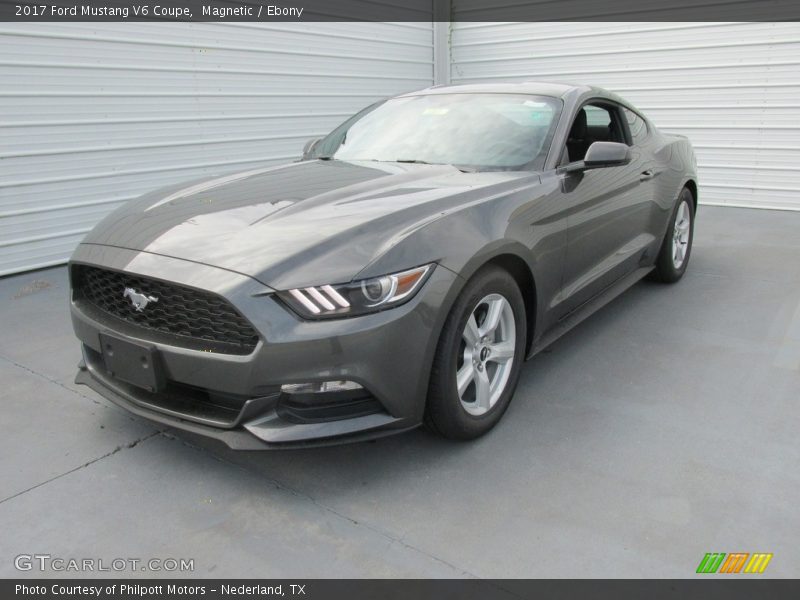 Magnetic / Ebony 2017 Ford Mustang V6 Coupe
