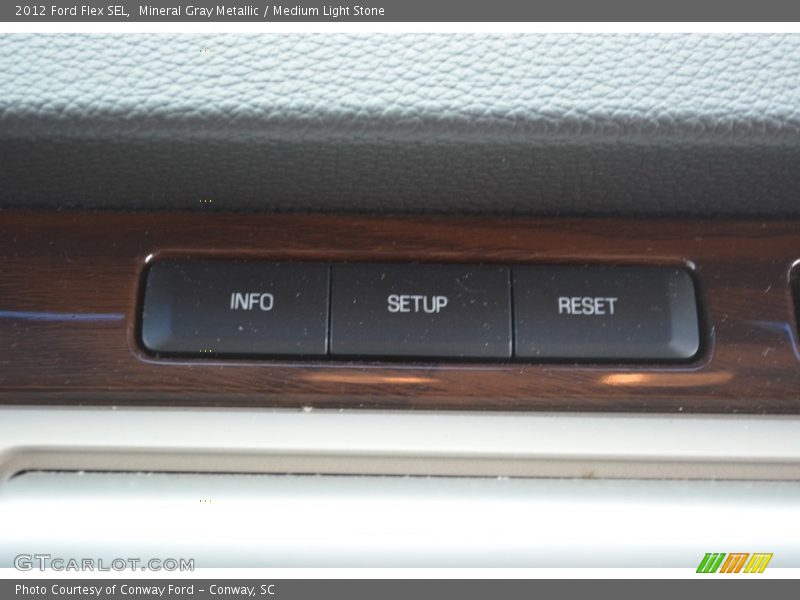 Mineral Gray Metallic / Medium Light Stone 2012 Ford Flex SEL