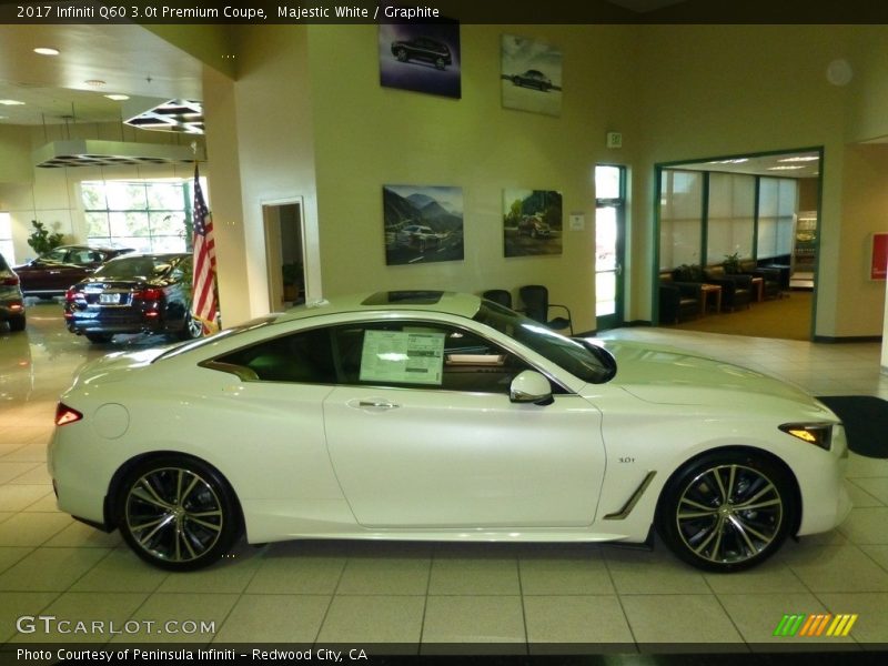  2017 Q60 3.0t Premium Coupe Majestic White