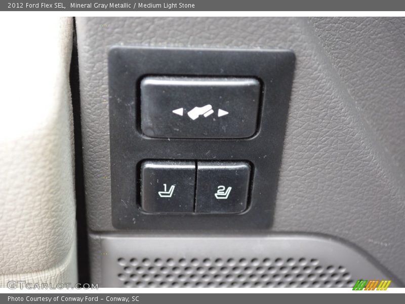 Mineral Gray Metallic / Medium Light Stone 2012 Ford Flex SEL