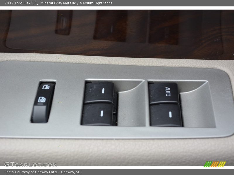 Mineral Gray Metallic / Medium Light Stone 2012 Ford Flex SEL
