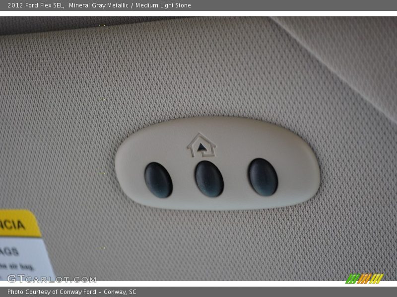 Mineral Gray Metallic / Medium Light Stone 2012 Ford Flex SEL