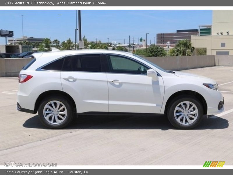 White Diamond Pearl / Ebony 2017 Acura RDX Technology