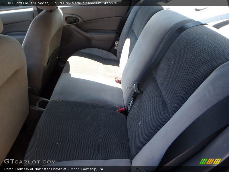 Liquid Grey Metallic / Medium Graphite 2003 Ford Focus SE Sedan