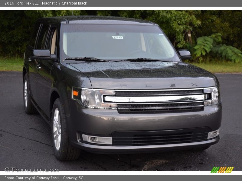 Magnetic / Charcoal Black 2016 Ford Flex SEL