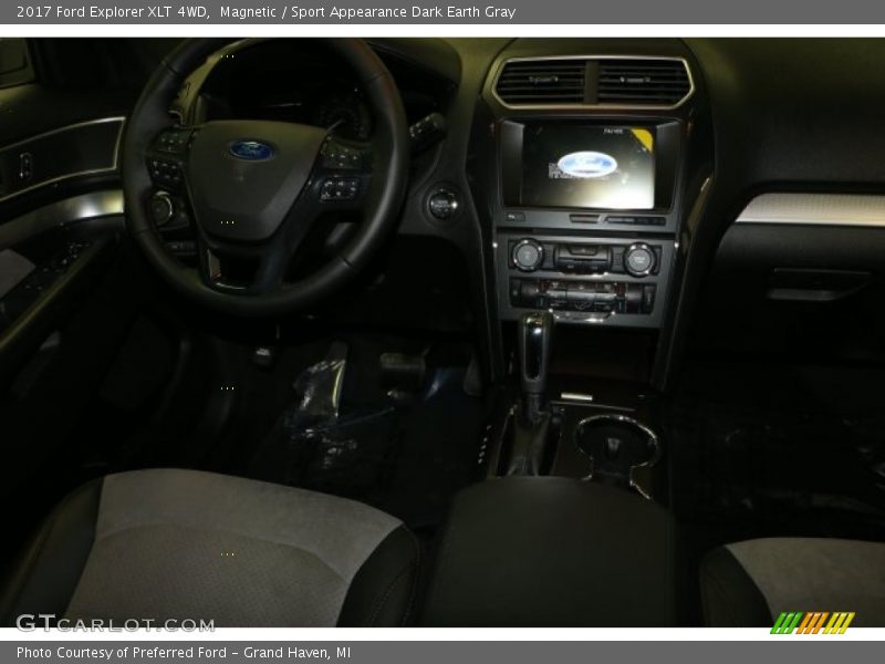 Magnetic / Sport Appearance Dark Earth Gray 2017 Ford Explorer XLT 4WD