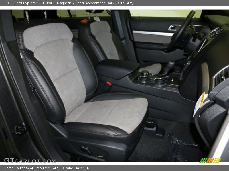 Magnetic / Sport Appearance Dark Earth Gray 2017 Ford Explorer XLT 4WD