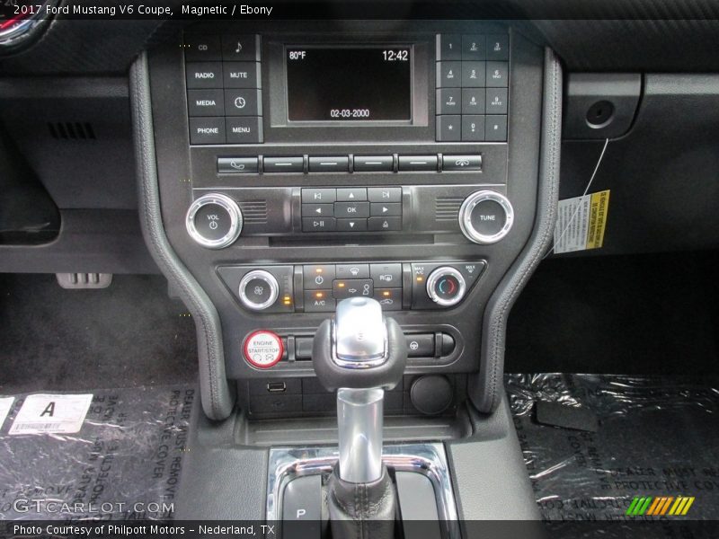 Magnetic / Ebony 2017 Ford Mustang V6 Coupe