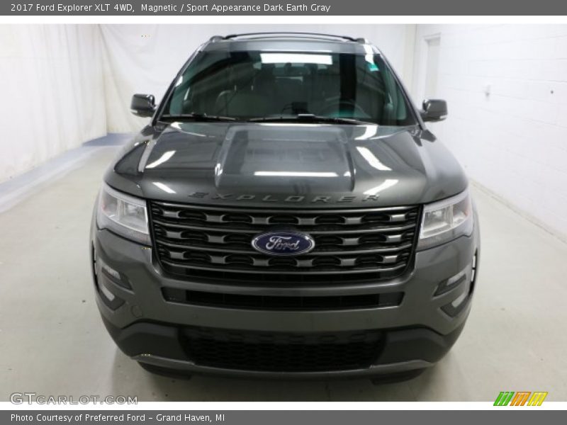 Magnetic / Sport Appearance Dark Earth Gray 2017 Ford Explorer XLT 4WD