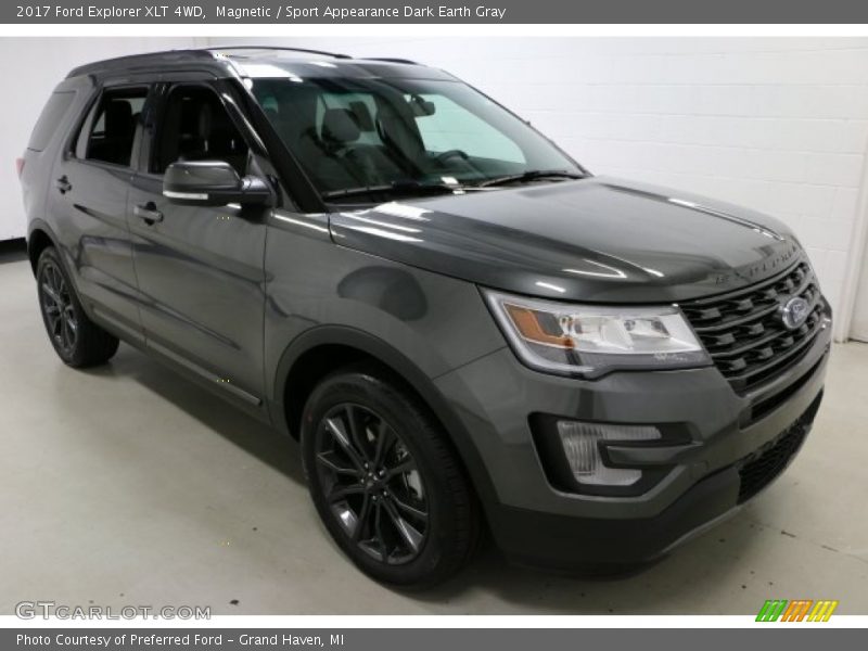 Magnetic / Sport Appearance Dark Earth Gray 2017 Ford Explorer XLT 4WD